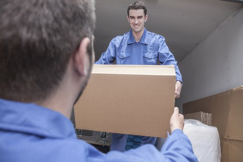 Fragile items wrapped safely for transport