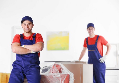 Professional house removalists in Chelsea loading furniture into a moving truck