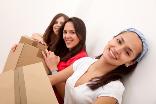 Efficient Chelsea man with van delivering household items