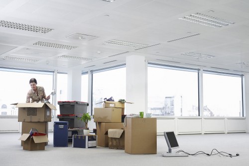 Chelsea removalists carefully packing household items for transport