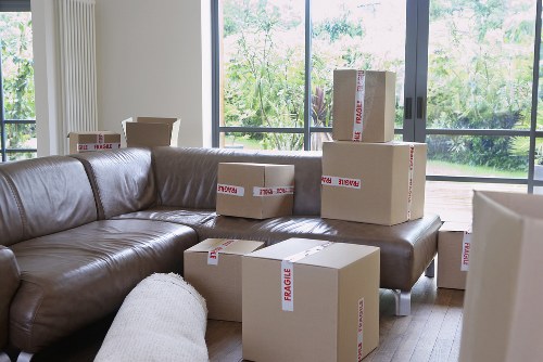 Chelsea removals team preparing a free quote for a residential move