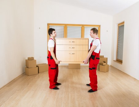 Large moving van suitable for a Chelsea flat relocation